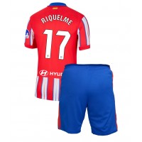 Atletico Madrid Rodrigo Riquelme #17 Replica Home Minikit 2024-25 Short Sleeve (+ pants)